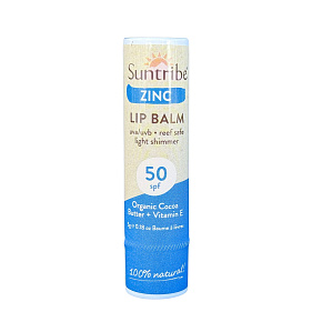 Suntribe Minerální zinkový balzám na rty SPF 50 5 g